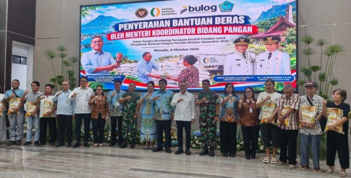 Dampingi Menko Pangan Zulhas, Gubernur Yulius Selvanus Pastikan Bantuan Pangan Sulut Lancar dan Stok Aman!   